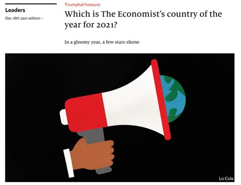 1229 經濟學人2021年最佳進步國家是．．． 敏迪選讀 Mindi World News