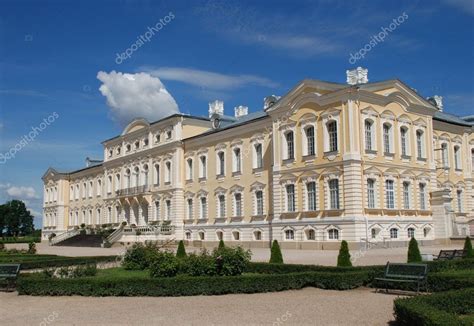 Baroque - Rococo style palace — Stock Photo © leldej #4351902