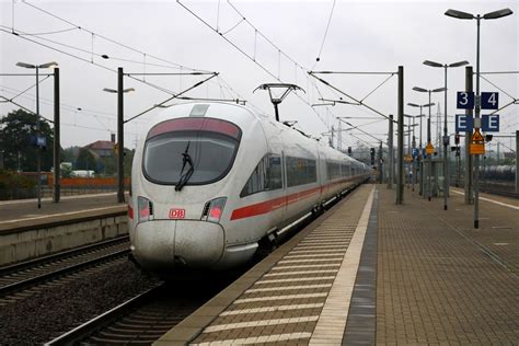 Zwei BR 411 Als ICE 1207 Karwendel Linie 28 Von Berlin Hbf Tief