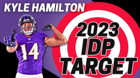 2023 IDP Redraft Target: Kyle Hamilton | Fantasy In Frames