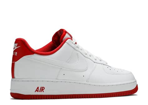 Air Force 1 Low 'University Red' - Nike - CD0884 101 - white/university ...