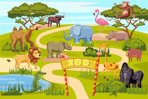 Zoo Cartoon Images – Browse 1,208,214 Stock Photos, Vectors, and Video | Adobe Stock