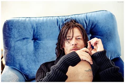 Norman Reedus 2015 Vanity Fair Italia Photo Shoot