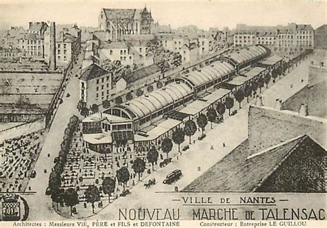 Nantes Le Plan Du Nouveau Marche De Talensac Architect Flickr