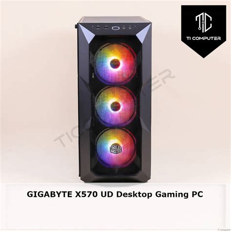 Cooler Master Td500 Gigabyte X570 Ud Amd Ryzen 7 3700x 16gb Ram 500gb Ssd Rtx 2070 Super 8gb Gpu