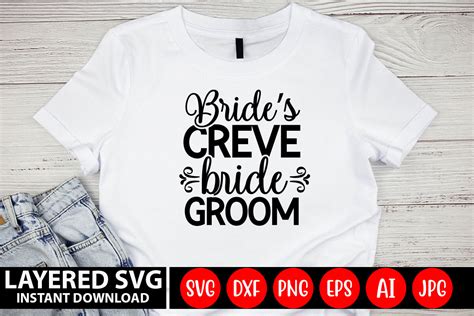 Brides Creve Bride Groom Svg Design Graphic By Mockupseasy · Creative