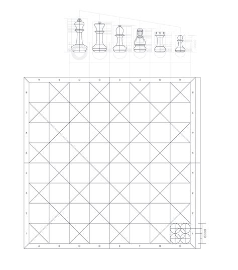 STAUNTON CHESS PIECES REDESIGN VERSION 3 on Behance