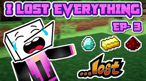 I Lost Everything Minecraft Survival 3 Prash Gaming Youtube