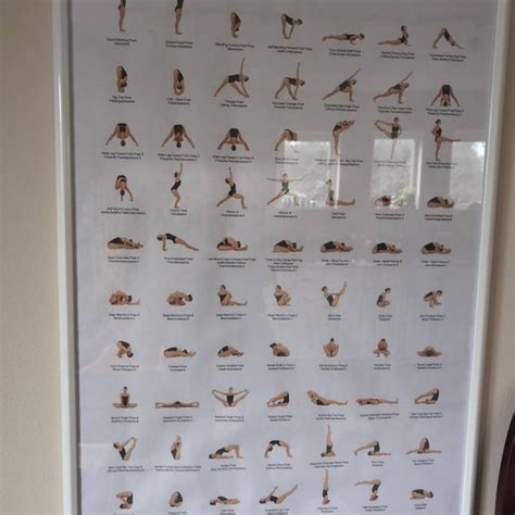 75 Yoga Poses Pdf 8 5x11 Etsy