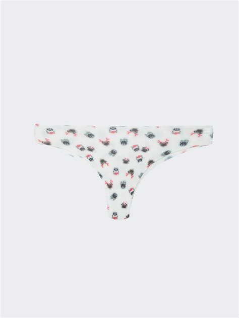 BEYAZ Desenli Bikini Külot W DB Z LU LCW