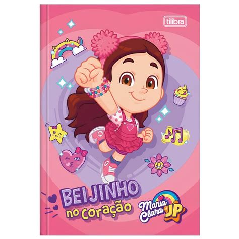 Caderno Maria Clara E Jp - Caderno Brochura 1/4 Tilibra 80 Folhas Maria Clara E Jp Sortido ...