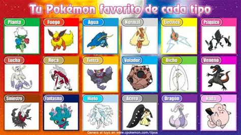 Mis Pokémon favoritos de cada tipo Pokémon En Español Amino