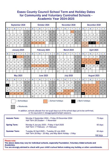 Term Dates Braiswick Primary