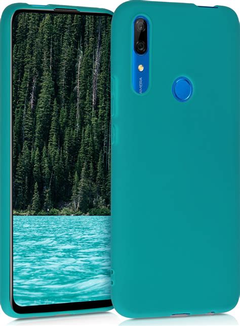 Kwmobile Back Cover Σιλικόνης Πράσινο Teal Huawei P Smart Z Skroutz Gr