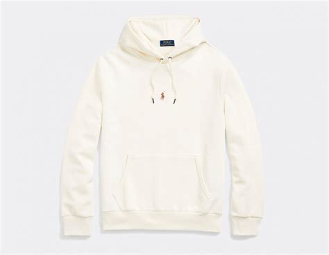 Polo Ralph Lauren Fleece Hoodie Cream 710881506001