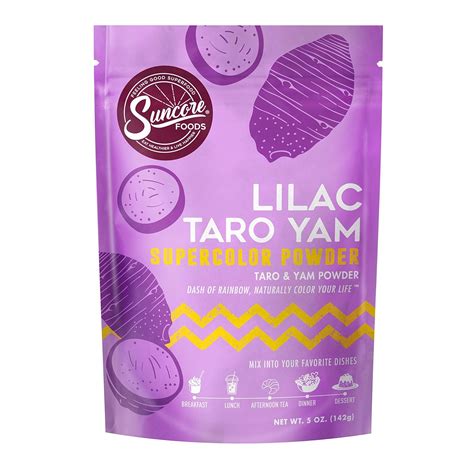 Suncore Foods Lilac Taro Yam Supercolor Powder India Ubuy