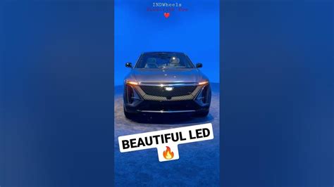 Cadillac Lyriq Front Led Setup 🔥 Indwheels Youtube