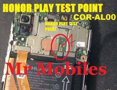 Testpoints Huawei Honor PLAY COR L29 COR L09 COR AL00 COR AL10 COR