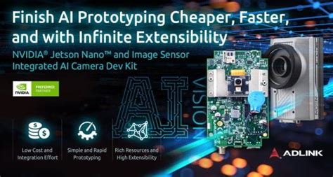 ADLINK Launches Image Sensor Integrated NVIDIA Jetson Nano AI Camera Dev Kit for Easy, Rapid AI ...