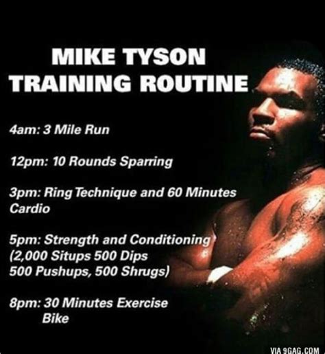 Mike tyson workout – Artofit