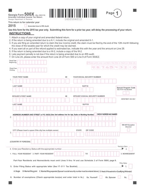 Ga Dor X Fill Out Tax Template Online Us Legal Forms