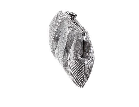 Dune Lintage Beaded Clutch Bag in Metallic | Lyst