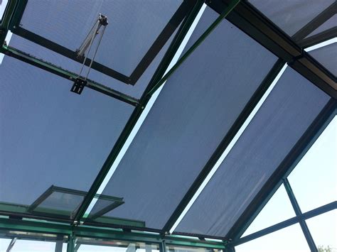 Internal Roof Shading Blinds Robinsons Greenhouses