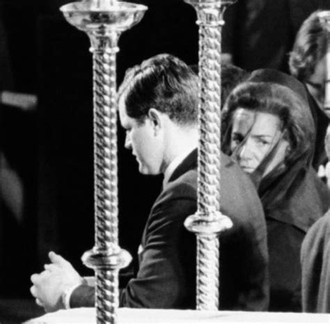 Ted Kennedy and Ethel Kennedy at Bobby Kennedy's funeral | Robert ...