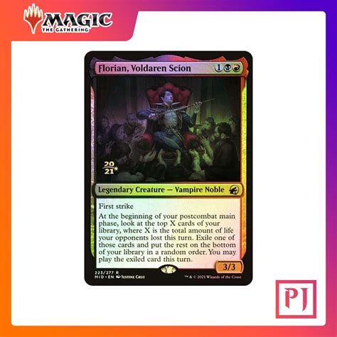 Mtg Florian Voldaren Scion Prerelease Who Multi Rare Foil