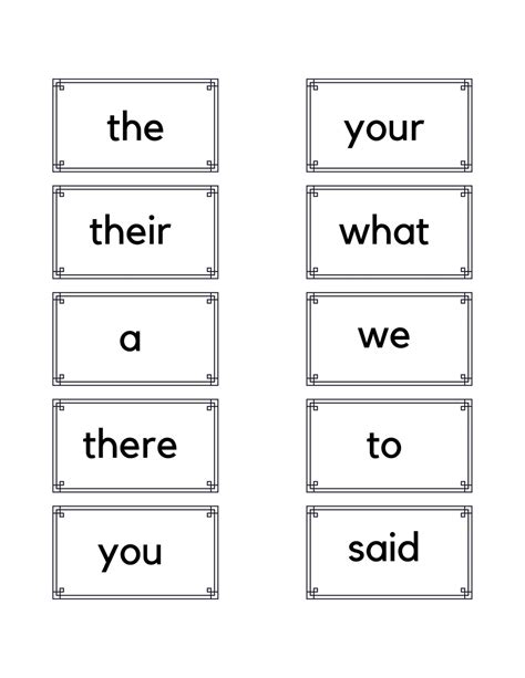 Montessori Sight Words Puzzle Words Montessori Printables Etsy