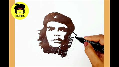 How To Draw Che Guevara Step By Step For Beginners Drawing Of Che