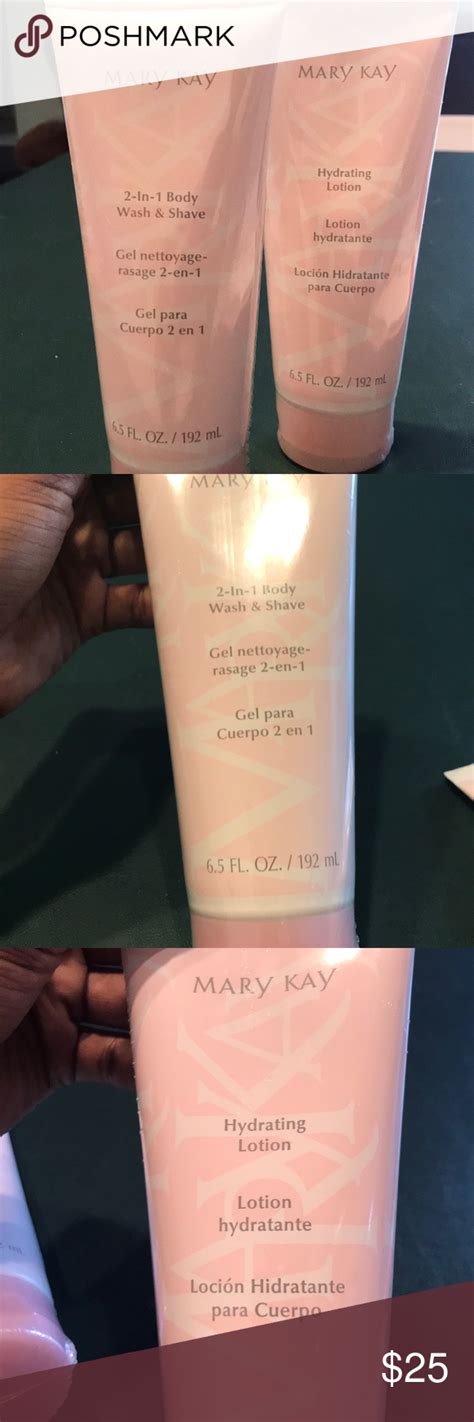 MaryKay Body Set Body Wash And Shave Plus The Hydrating Lotion Mary Kay