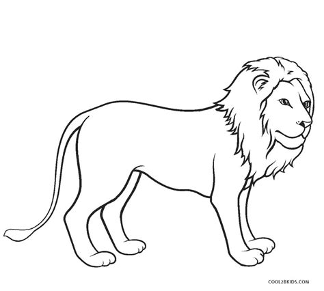 Coloriages Lion Coloriages Gratuits à Imprimer