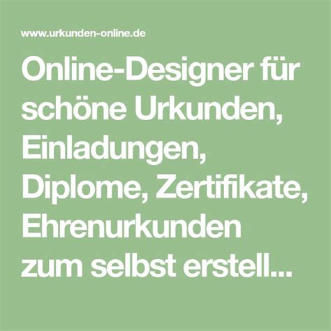 Online Designer F R Sch Ne Urkunden Einladungen Diplome Zertifikate