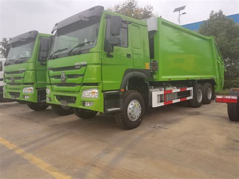 Sinotruk HOWO 6X4 Garbage Truck Waste Compression Truck Compressor