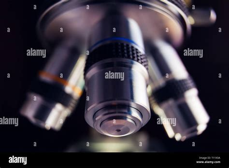 Laboratory Equipment Optical Microscope Photo Of A Medical