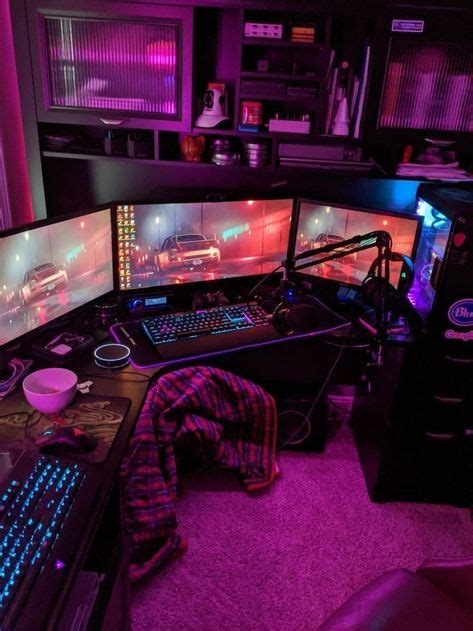 92 Sick Gaming Setups Ideas Game Room Room Setup Gamer Room