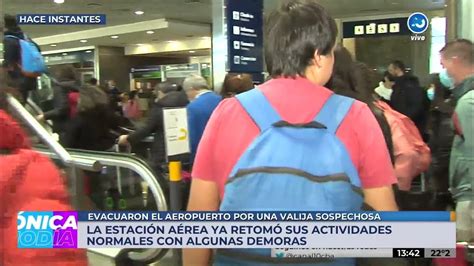 Córdoba Evacuaron El Aeropuerto Por Una Valija Sospechosa Youtube