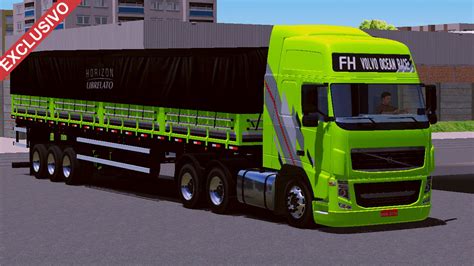 Skin Volvo FH Verde Ocean Race EXCLUSIVO Skins Games Truck