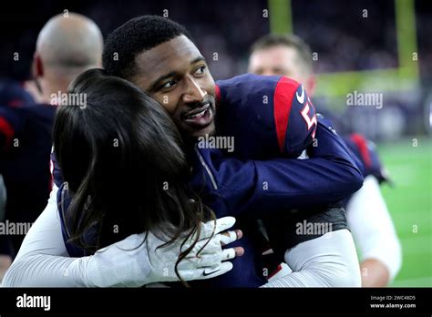 Houston Texas Usa 13th Jan 2024 Houston Texans Defensive End