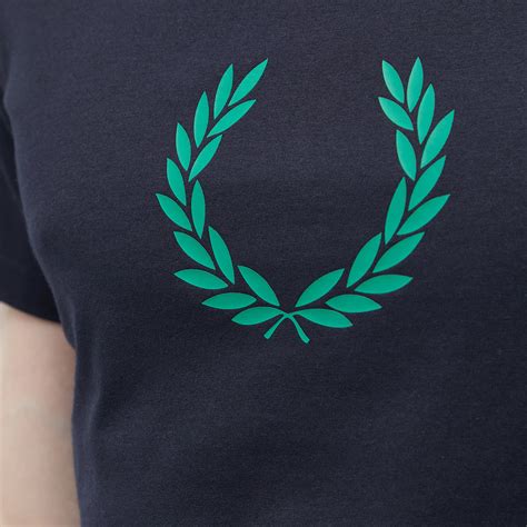 Fred Perry Laurel Wreath T Shirt Navy END GB