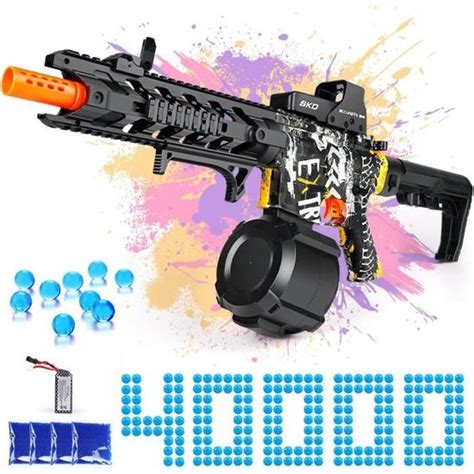 Vatos Blaster Electrique Gel M Splatter Blaster Pistolet Eau Avec