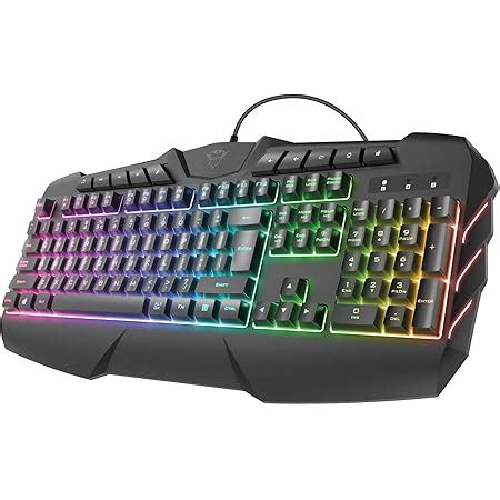 Trust Gaming Gxt Rw Avonn Teclado Gaming Disposici N Qwerty