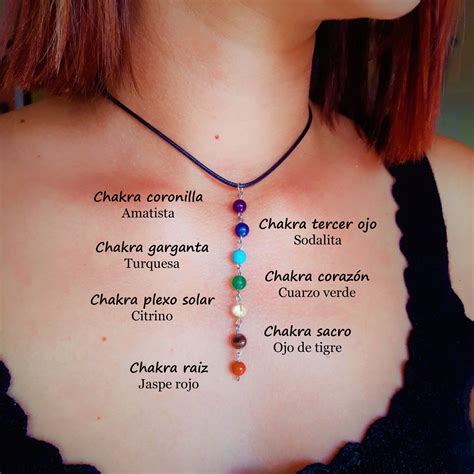 Collar Siete Chakras Largo • Amaroga