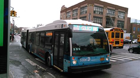 MTA HD Exclusive 2011 13 Novabus LFSA 5326 On The Bx6 SBS At 161st And