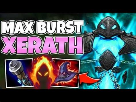 FULL NUCLEAR XERATH BUILD 5000 DAMAGE COMBOS DARK HARVEST League