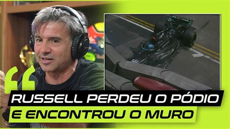 Uma DistraÇÃo De George Russell Que Custou O PÓdio E Lewis Hamilton Mentendo O Louco Cortes