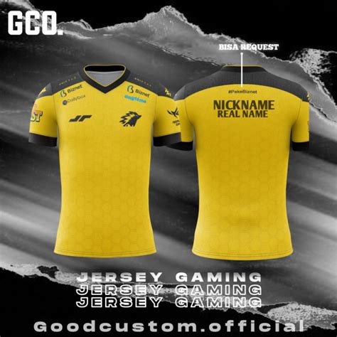 Jual JERSEY BAJU GAMING ONIC ML 2021 FREE NICKNAME LOGO DAN SPONSOR