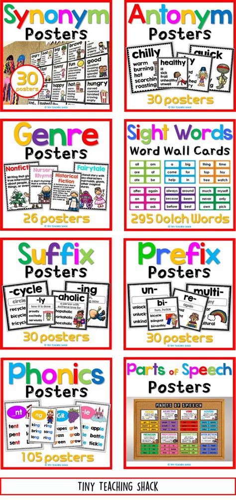 Synonyms Poster Printable - Printable Word Searches