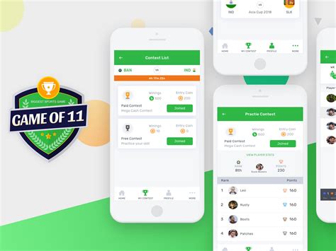 Cricket Fantasy Game UI UX Design By Hafiz Ibrahim Dashboard Design